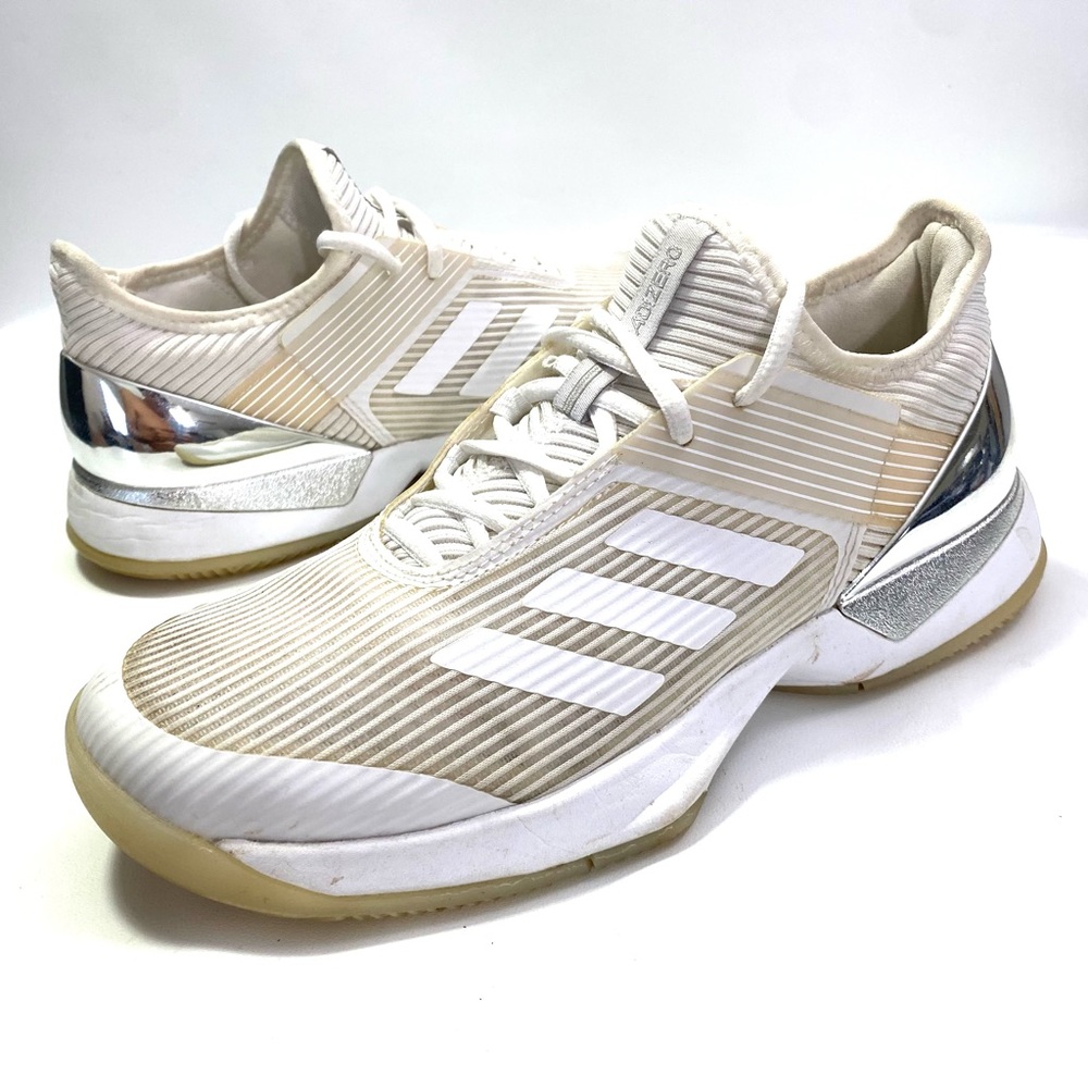 Adidas Adizero Ubersonic 3 Womens Tennis Sneakers Shoes "Size 6.5" EF2463